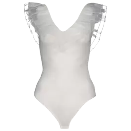 Aanbieding van Bodysuit with flounce voor 6,99€ bij New Yorker