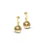 Aanbieding van PROMO MiG Creoli 14k gouden 10mm oorring-steker inclusief 1 paar hangers voor 99€ bij MY iMenso