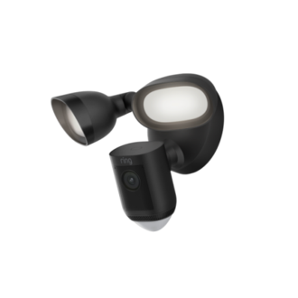 Aanbieding van RING Floodlight Cam Wired Pro Zwart voor 212,49€ bij Media Markt