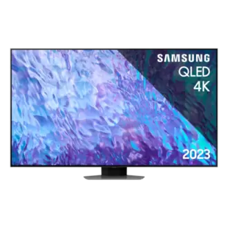 Aanbieding van SAMSUNG QLED 4K 98Q80C (2023) voor 3399,15€ bij Media Markt