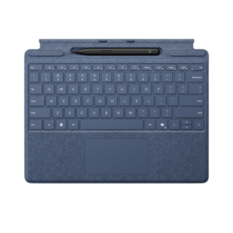 Aanbieding van MICROSOFT Surface Pro TC + Slim Pen Saffier ToetsenbordBlauw voor 278,99€ bij Media Markt