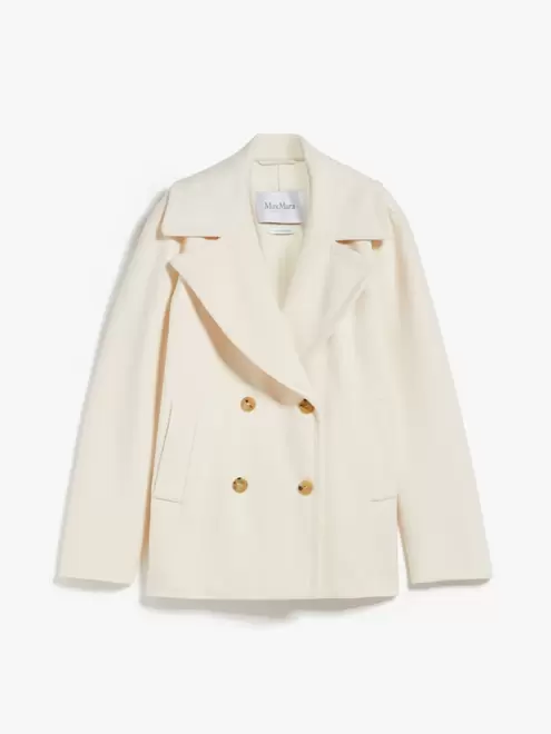 Aanbieding van Wool and cashmere pea coat voor 1975€ bij MaxMara