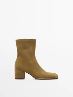 Aanbieding van Enkellaars met hoge hak voor 169€ bij Massimo Dutti