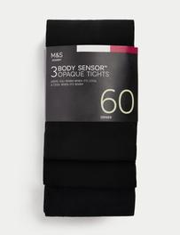 Aanbieding van Set van 3 Body Sensor™-panty's (60 denier) voor 12€ bij Marks & Spencer