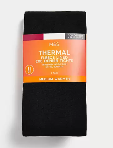 Aanbieding van Thermische panty met fleecevoering (200 denier) voor 12€ bij Marks & Spencer