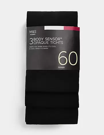 Aanbieding van Set van 3 Body Sensor™-panty's (60 denier) voor 12€ bij Marks & Spencer