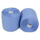 Aanbieding van Industriële poetsrol blauw - 800 vellen - Set van 2 - Manutan voor 20,9€ bij Manutan